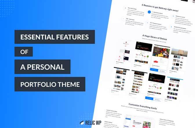 Essential Features of a Personal Portfolio Theme